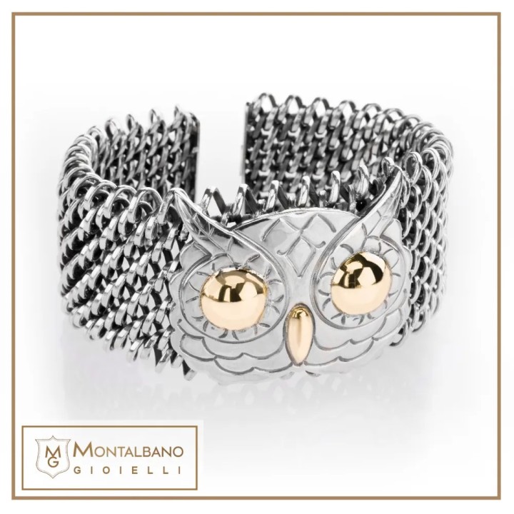 Bracciale Civetta coccò big| Gioielli De Nobili